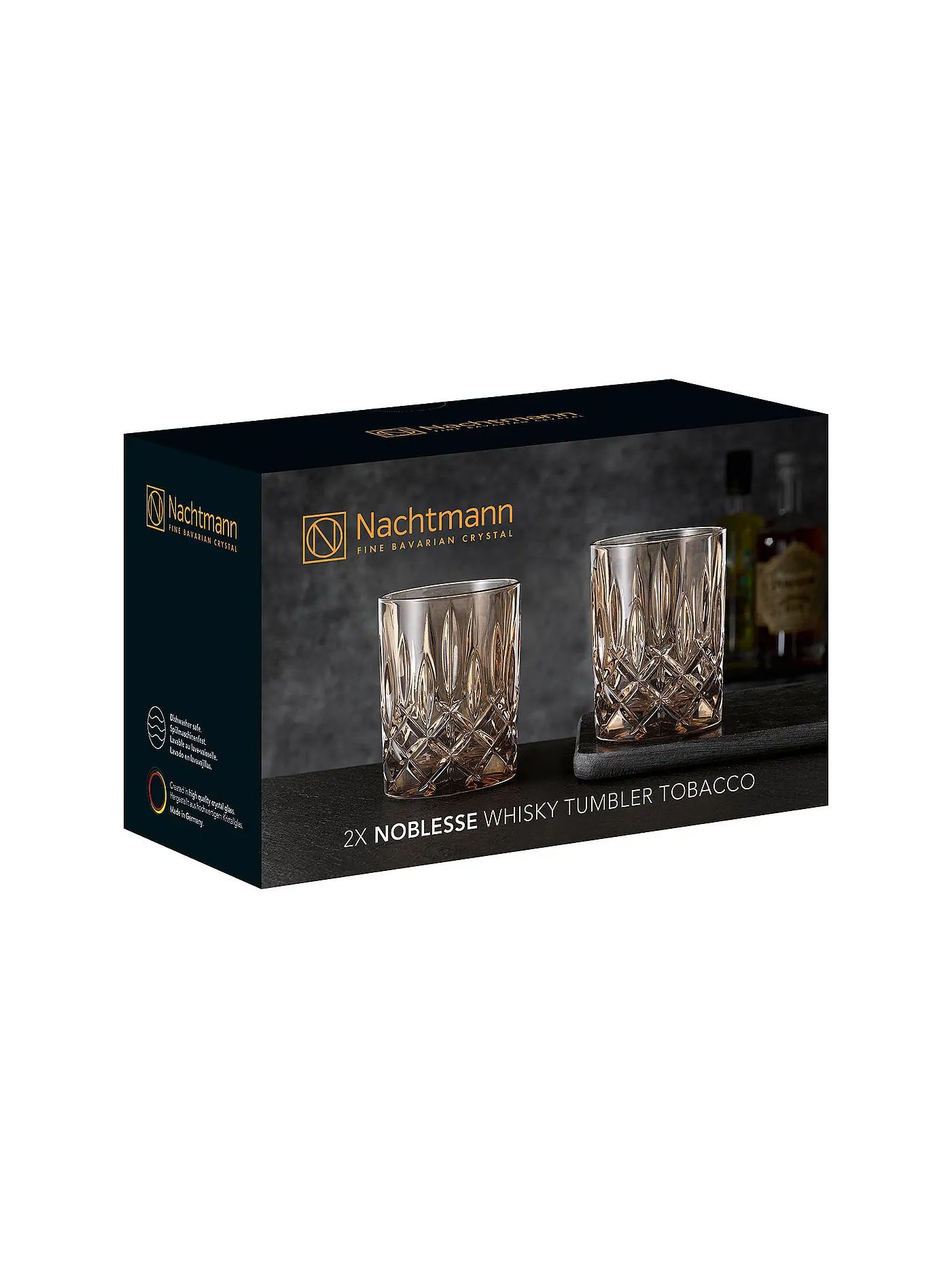 NACHTMANN | Whiskeyglas 2er Set Noblesse Berry 295ml | hellbraun